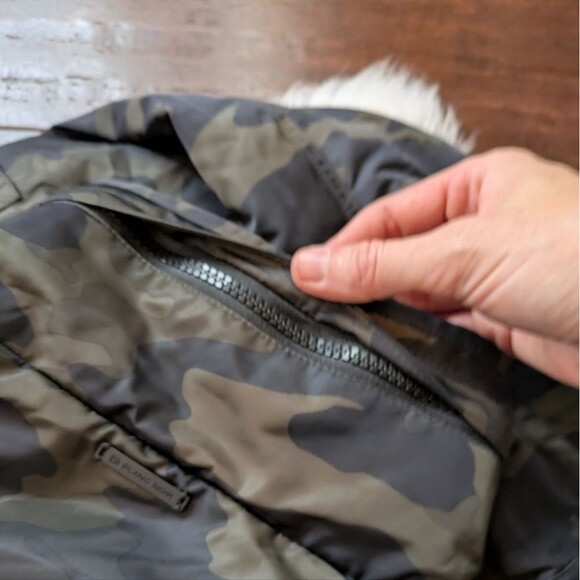 Blanc Noir MASTERMIND CAMO ANORAK Lightweight Green Black Jacket XS - Picture 7 of 10